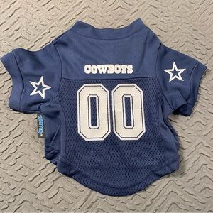Dallas Cowboys Dog 00 Jersey Size Small
